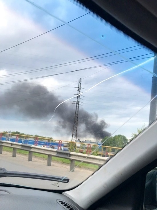 В Ярославле случился пожар в промзоне