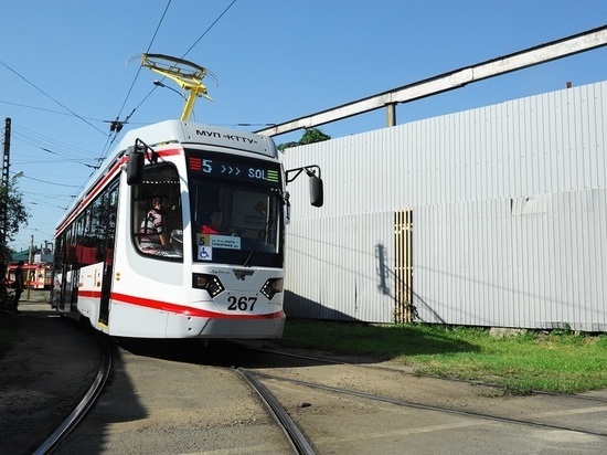 Pervyj Novyj Tramvaj Vyshel V Krasnodare Na Marshrut 5 Mk Na Kubani