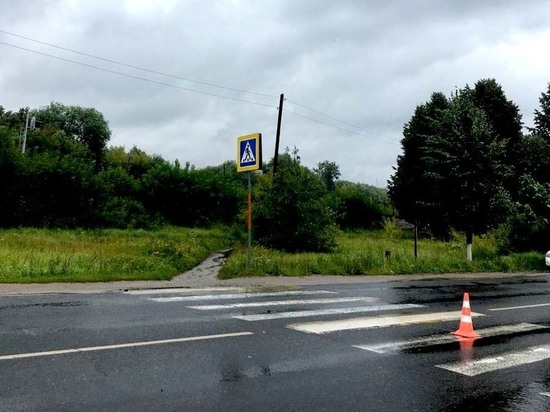 В Ивановской области сбили женщину на переходе