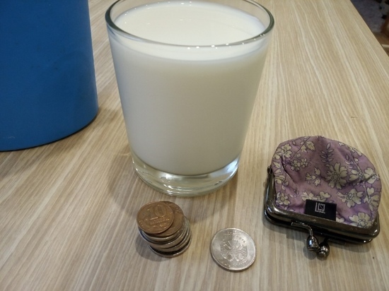 С начала года цены на молоко в Тульской области выросли на 3 рубля