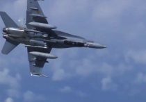 Истребитель F-18 ВВС НАТО, который во вторник 13 августа попытался приблизиться к лайнеру российского министра обороны над Балтикой, пытался продемонстрировать превосходство НАТО в воздухе