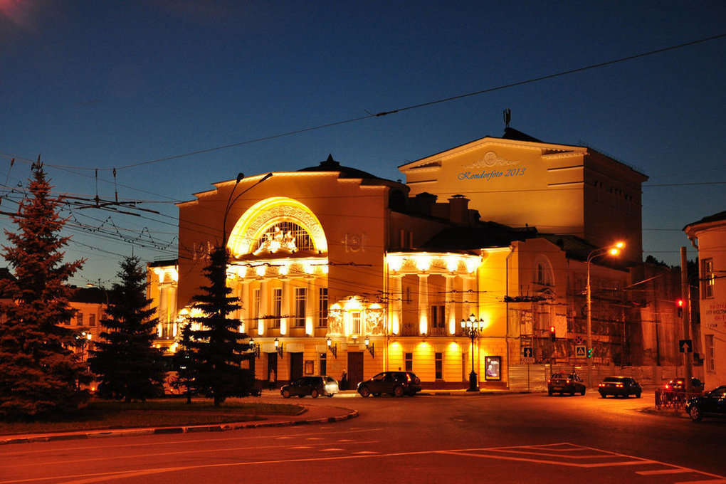 Волковский театр внутри фото