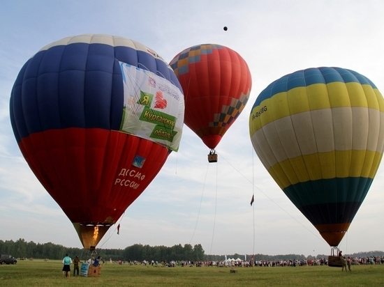 В Курганской области прошел первый фестиваль воздухоплавания