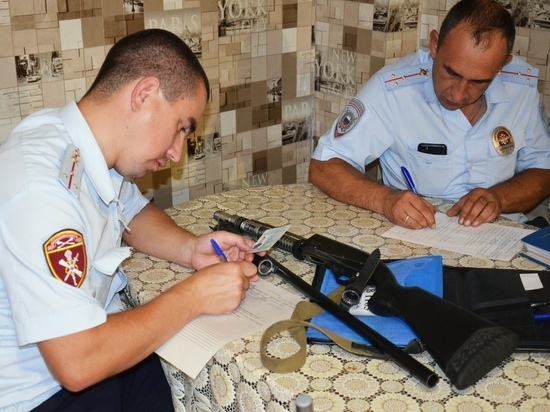 В Тамбовской области проверили владельцев охотничьего оружия