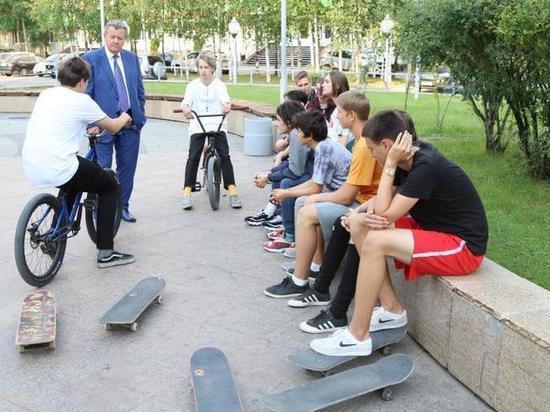 В Нижневартовске построят новый скейт-парк по просьбе подростков