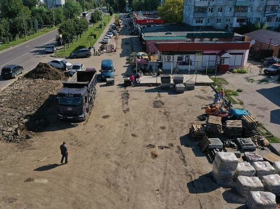 В Серпухове обустроят новую пешеходную зону по улице Чернышевского