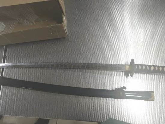Кольцовские таможенники отобрали у пассажирки самурайский меч