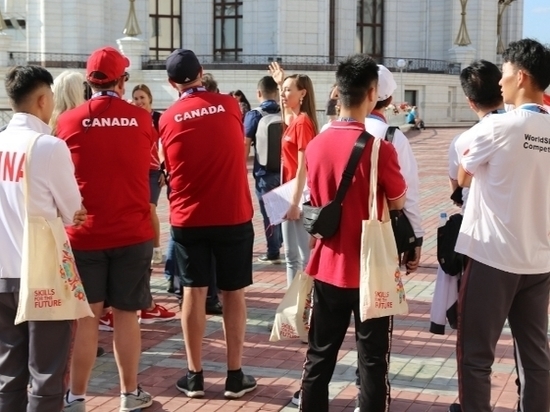 В Казани прошла самая массовая экскурсия в рамках WorldSkills Kazan