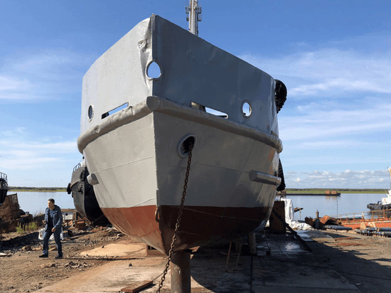 Продолжаются работы по ремонту рыбопромыслового флота Ямала