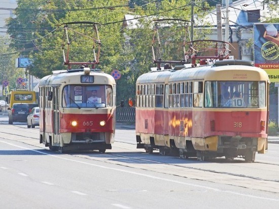 В центре Екатеринбурга на день изменится схема движения трамваев