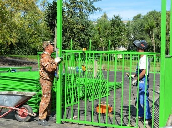 В Серпухове установят новые спортивные площадки во дворах