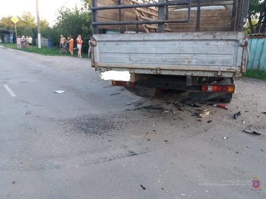 В ДТП в Волгоградской области насмерть разбился мотоциклист