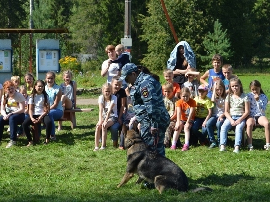 Ивановские полицейские посетили детский лагерь