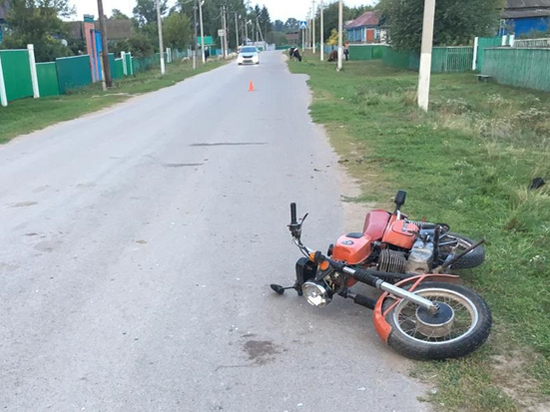 В Башкирии мотоциклист без прав сбил четверых человек