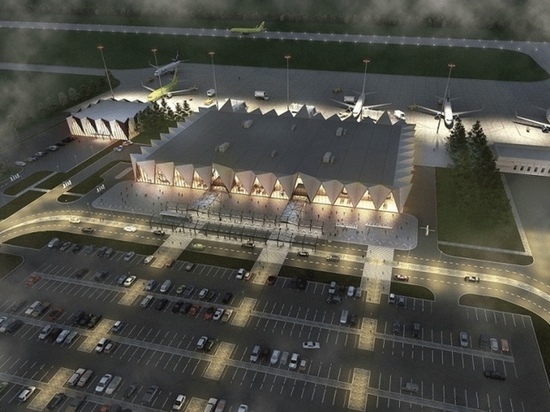 Началась реконструкция привокзальной площади аэропорта Нового Уренгоя