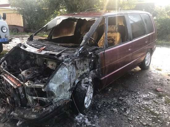 Три автомобиля горели в Чувашии за два дня