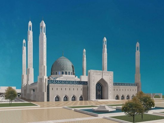 Строящуюся мечеть в Магасе назвали «Сердце Кавказа»