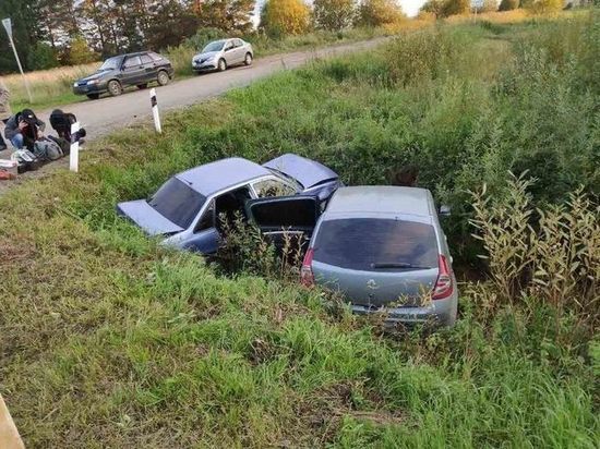 В Игринском районе в ДТП потрадали 2 женщины и ребенок