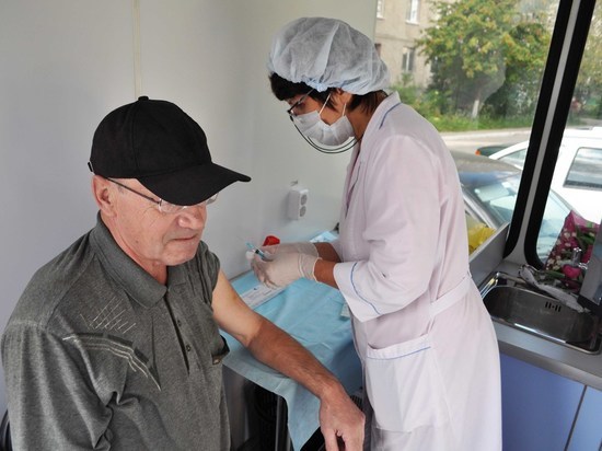 Мобильные пункты вакцинации против гриппа заработали в Чебоксарах