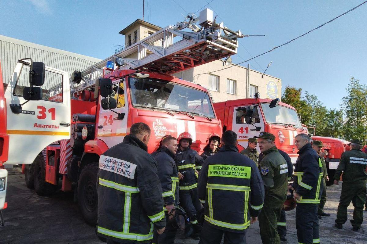 Пожарные части Мурманской области получили новую технику. - МК Мурманск