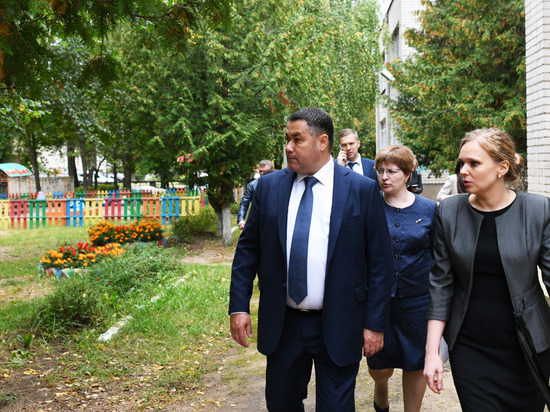 После визита губернатора детский сад в Тверской области обновит базу