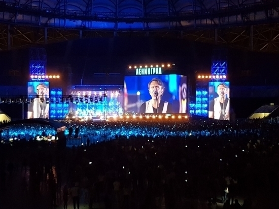 На концерте «Ленинграда» в Волгограде побывали 40 тысяч фанатов