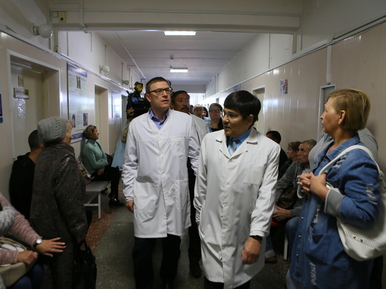 Алексей Текслер  остался недоволен центральной больницей Агаповского района