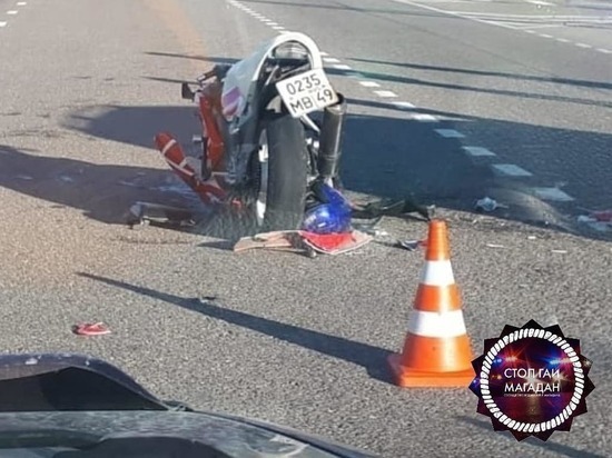 Авария с мотоциклом под Магаданом: 13-летние подростки в больнице