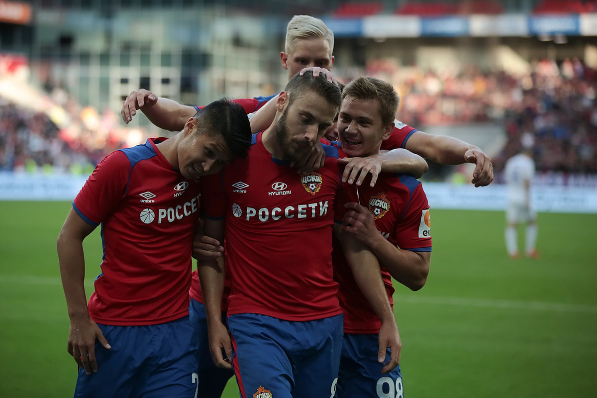ЦСКА обыграл "Арарат" в товарищеском матче со счетом 6:0
