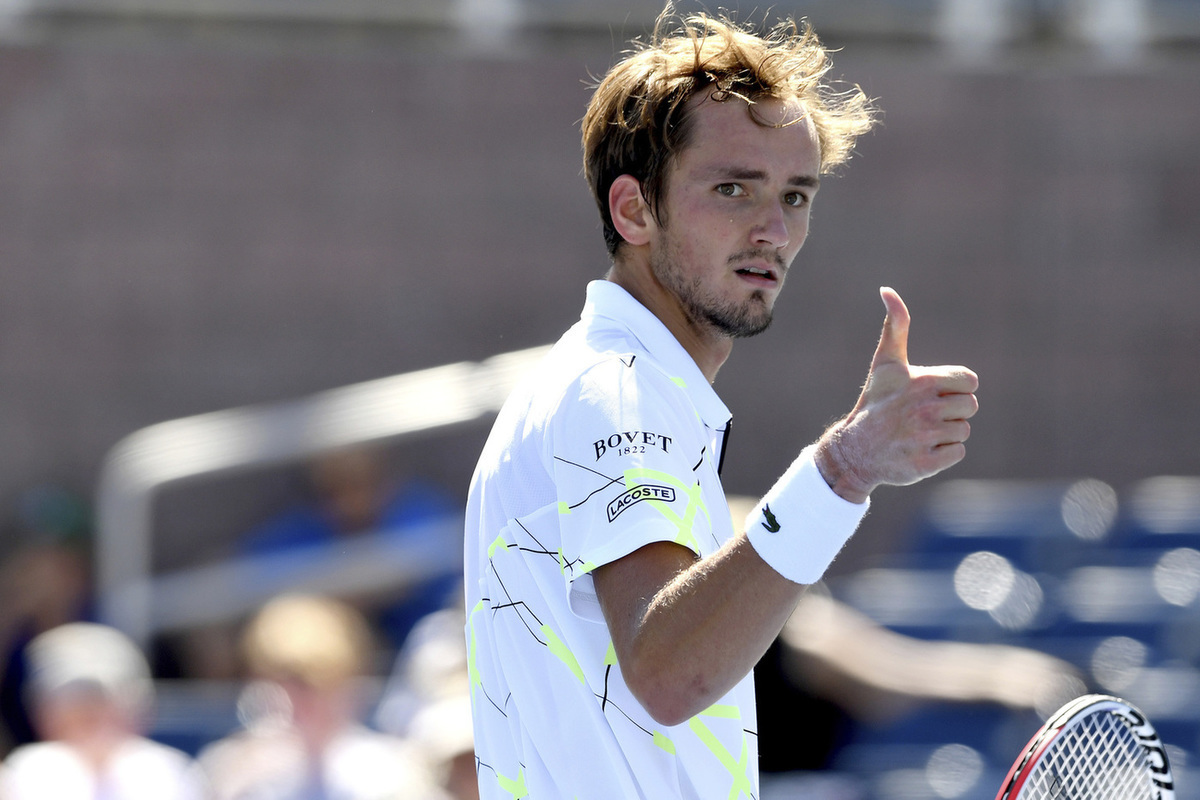 Даниил Медведев поднялся на четвертое место в рейтинге ATP