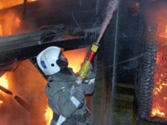 Ночью 10 сентября в Ивановской области сгорел гараж