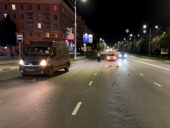 В Иванове водитель Рено сбил пешехода