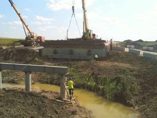В Волгоградской области взамен разрушенного паводком появится новый мост