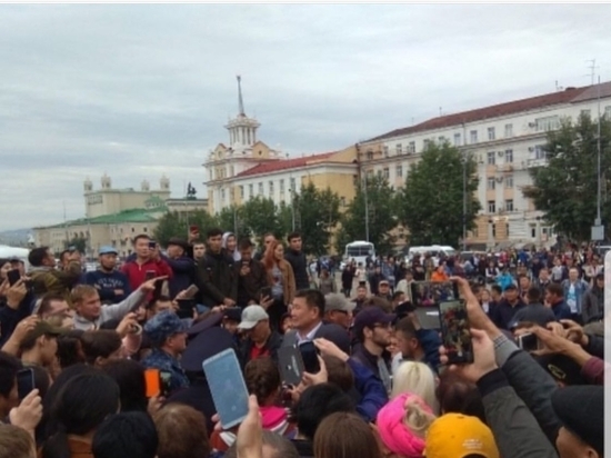 Мархаев пригласил главу Бурятии на санкционированный митинг 15 сентября