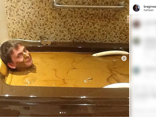 Он тоже был в Азербайджане на отдыхе