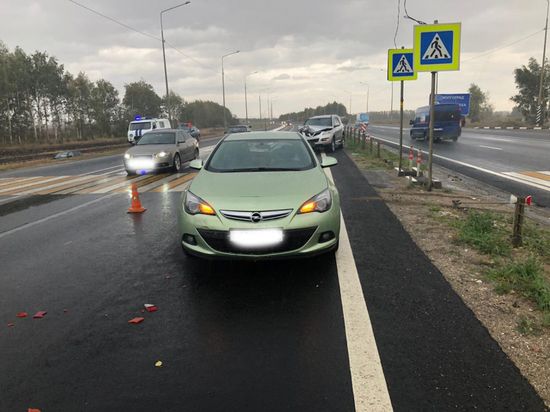 В Тамбовской области иномарка спровоцировала аварию