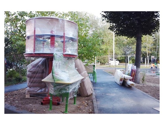 В Серпухове на ул. Красный Текстильщик установят новую площадку для детей