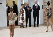Президент России Владимир Путин посетил  олимпийский комплекс «Лужники»
