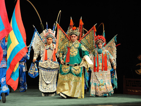 В Калмыкии впервые показали китайскую оперу