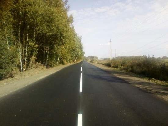 В Нижегородской области завершен ремонт дороги Павлово – Гомозово