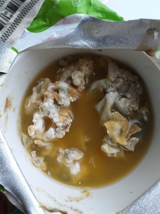 Жительница Надыма купила в «Светофоре» похожий на грибной суп йогурт