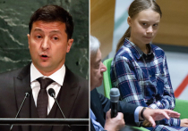 Президент Украины Владимир Зеленский посвятил свое выступление на Генассамблее ООН «российской агрессии» на Донбассе, постаравшись сделать акцент на своем миролюбии