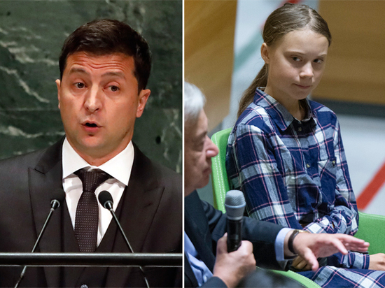 Украинский лидер попытался напомнить, что война на Донбассе важнее изменения климата