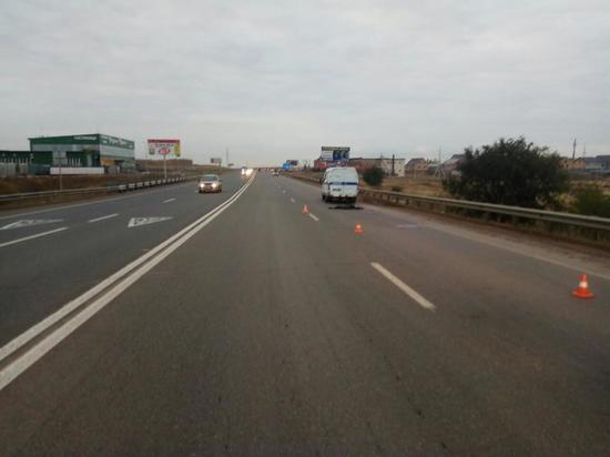 В  Оренбургском районе неизвестный водитель насмерть сбил пешехода
