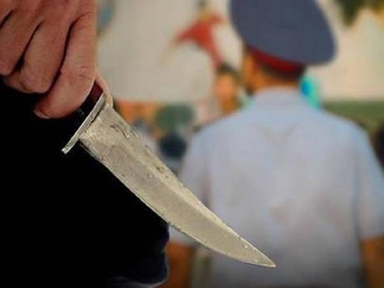 В Тамбовской области мужчина с ножом накинулся на офицера полиции