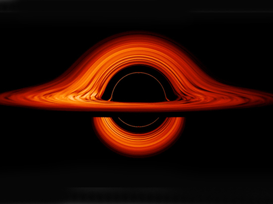Представлена завораживающая визуализация черной дыры