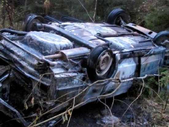 Водитель автомобиля заживо сгорел в своей машине под Архангельском