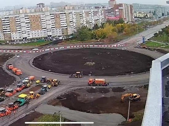 В Кемерове частично открыли проезд по новому кольцу на проспекте Химиков