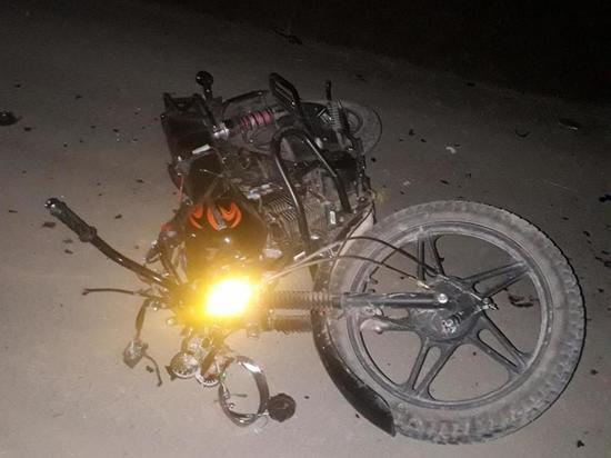 Мотоциклист погиб на трассе в Акшинском районе