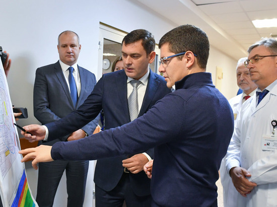 Губернатор ЯНАО посетил Салехардскую окружную больницу
